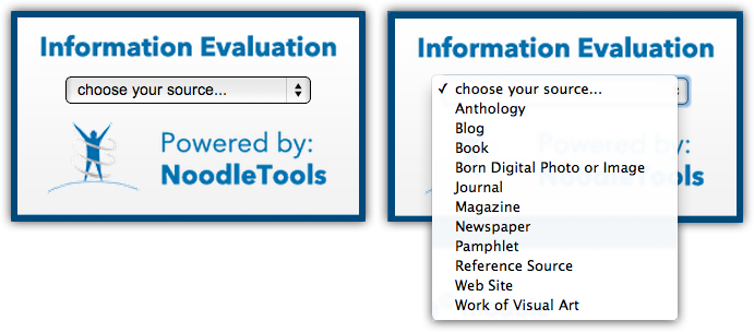 Widget for the advanced level of Show Me